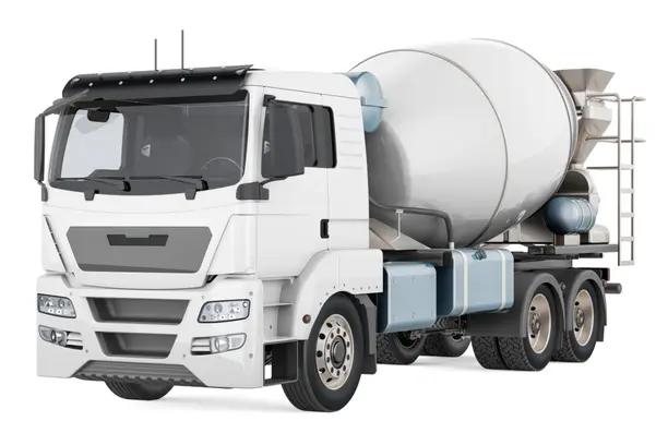 Self loading Concrete mixer