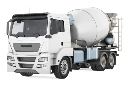 Self loading Concrete mixer